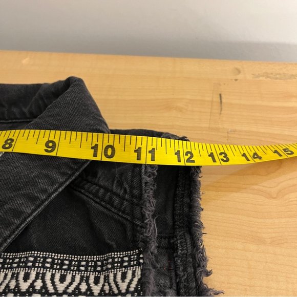 H&M x Coachella denim vest women size Medium - Picture 6 of 8